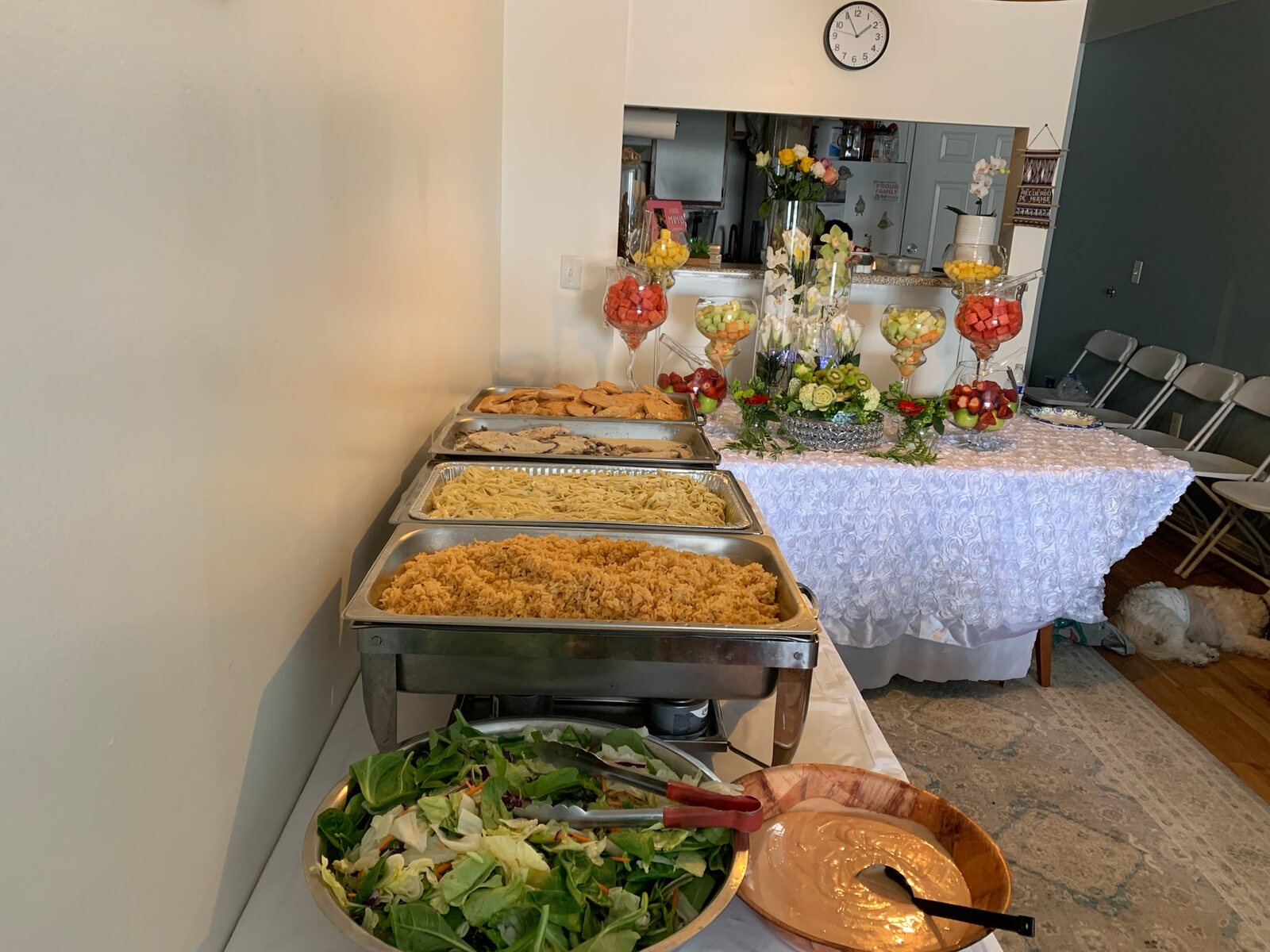 Corner Grill Express catering buffet